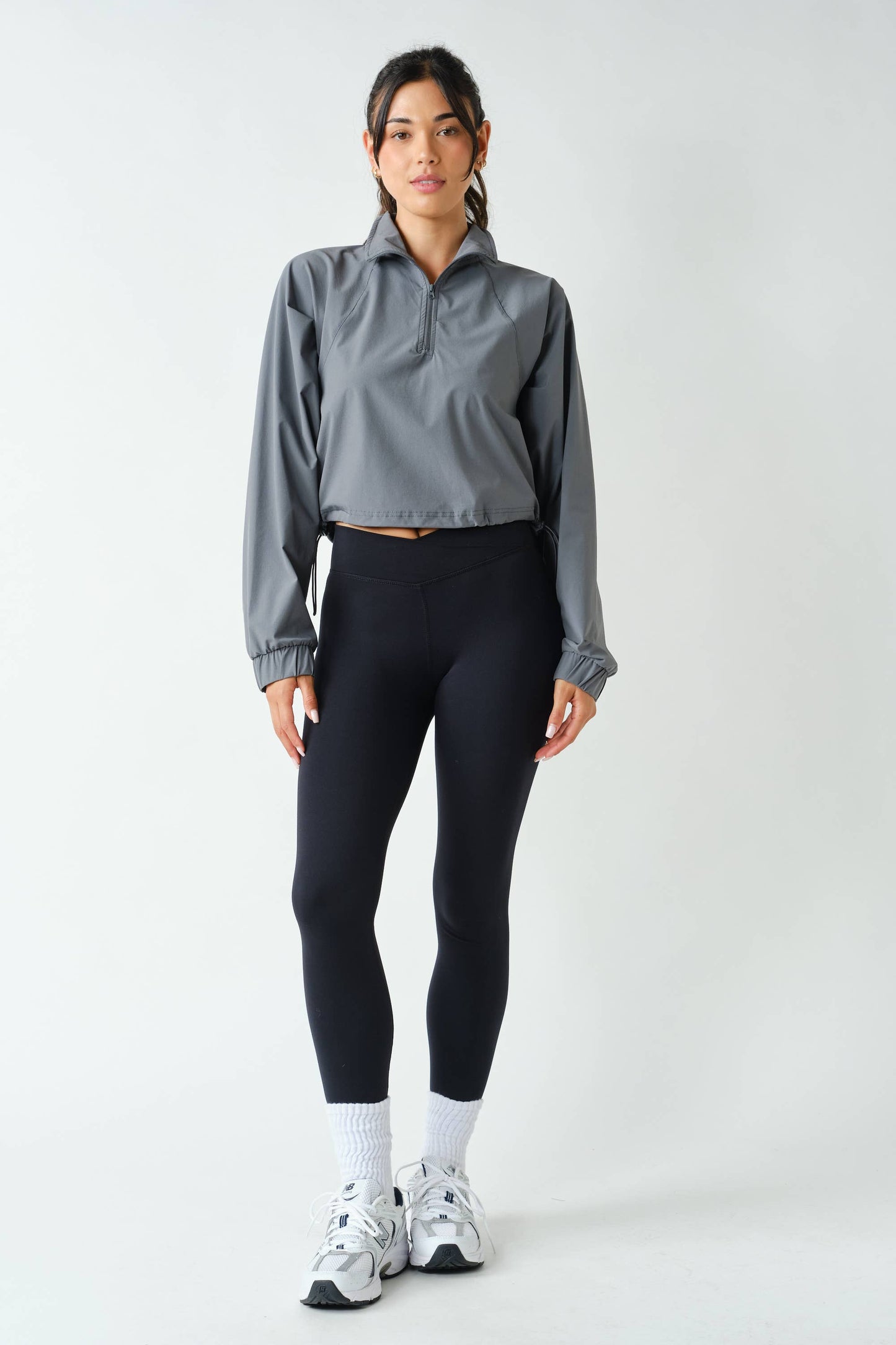 Mono B - Sculpt Half Zip Pullover