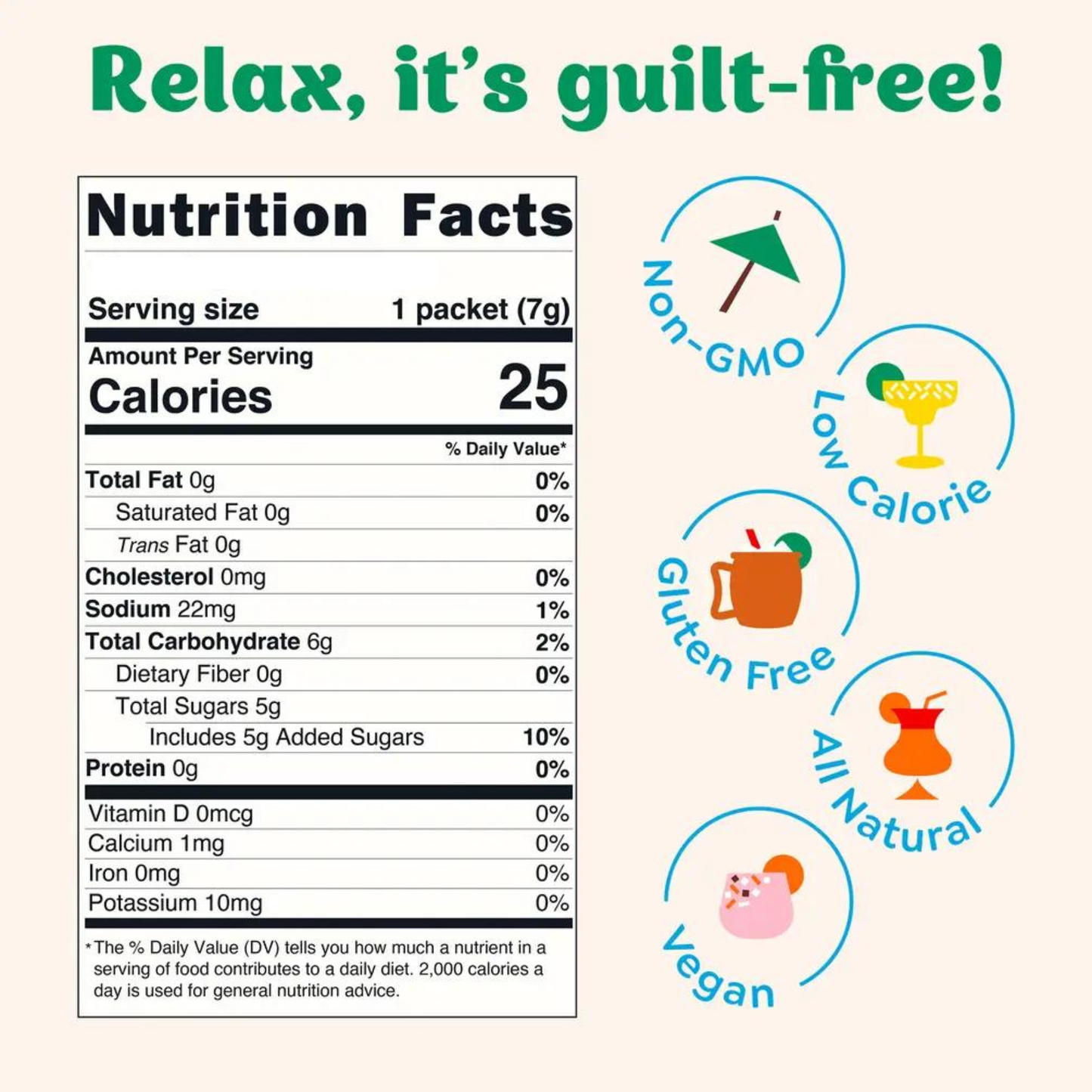 Craftmix - Mango Margarita Mixer - Single Packets