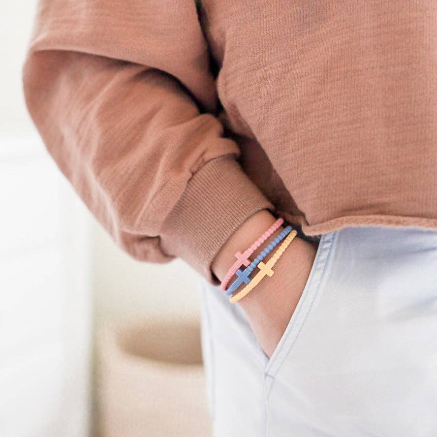 Ryan & Rose - Jesus Bracelets (silicone cross bracelets)