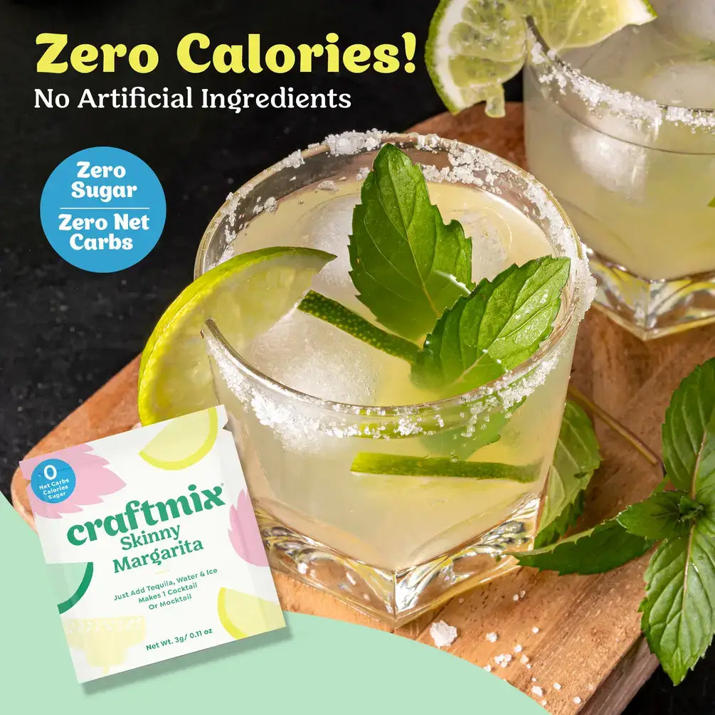 Craftmix - Skinny Margarita Cocktail Mixer - 6 Servings Multipack