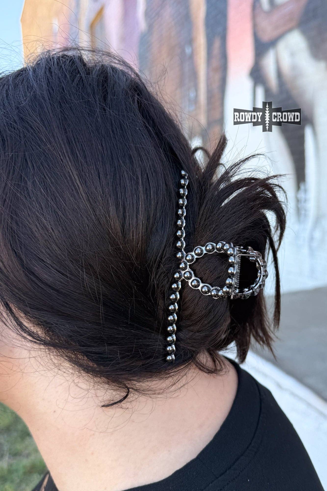 Rowdy Crowd Clothing - Pearl Hair Clip