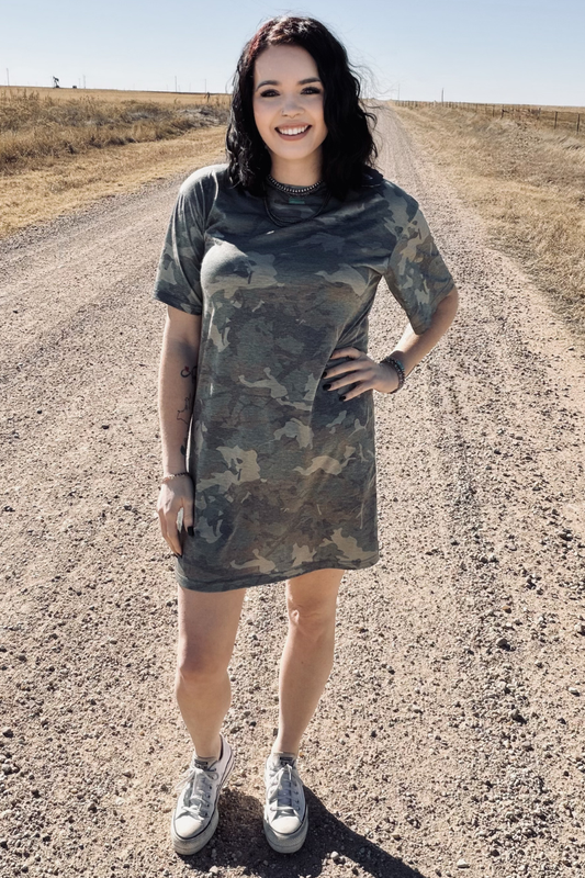 Sterling Kreek - Camo Kreek T-Shirt Dress