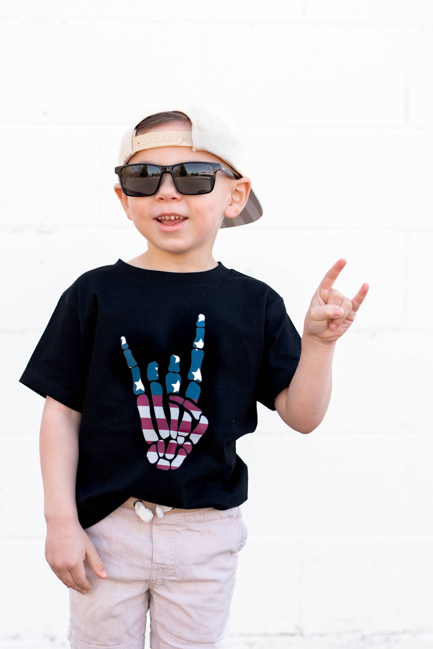 Holland Ave Clothing - Kids Patriotic Graphic Tee | Boys 4th of July + Summer Shirt