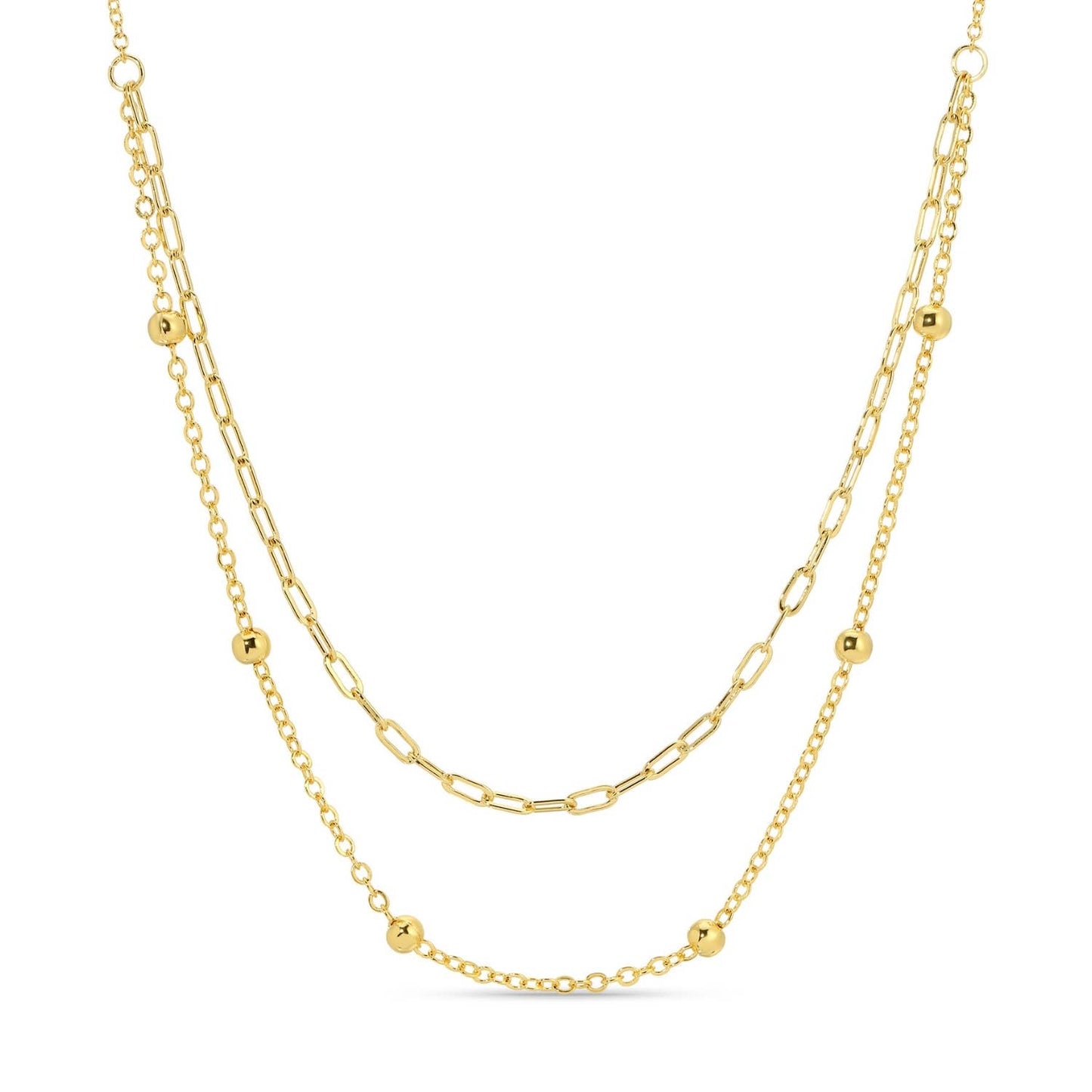 Splendid Iris Double Appeal Necklace