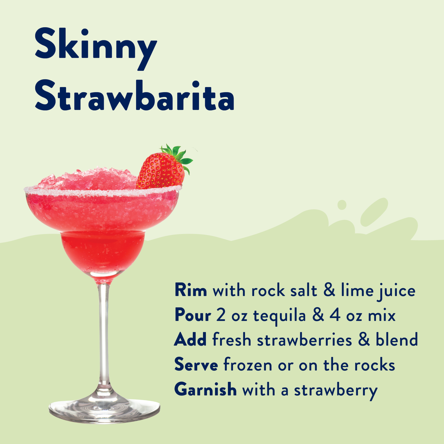 Jordan's Skinny Mixes - Natural Strawberry Key Lime Margarita