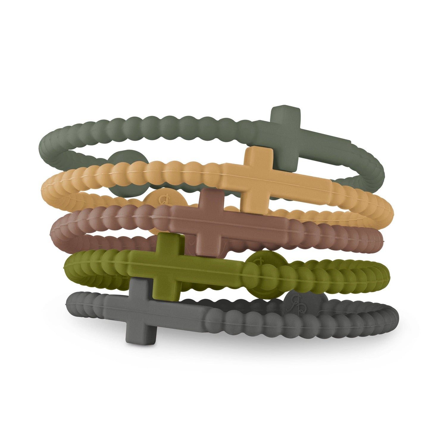 Ryan & Rose - Jesus Bracelets (silicone cross bracelets)