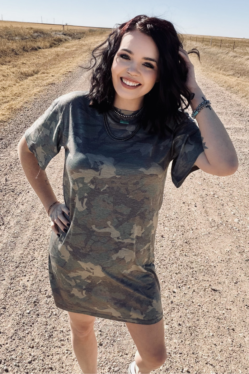 Sterling Kreek - Camo Kreek T-Shirt Dress
