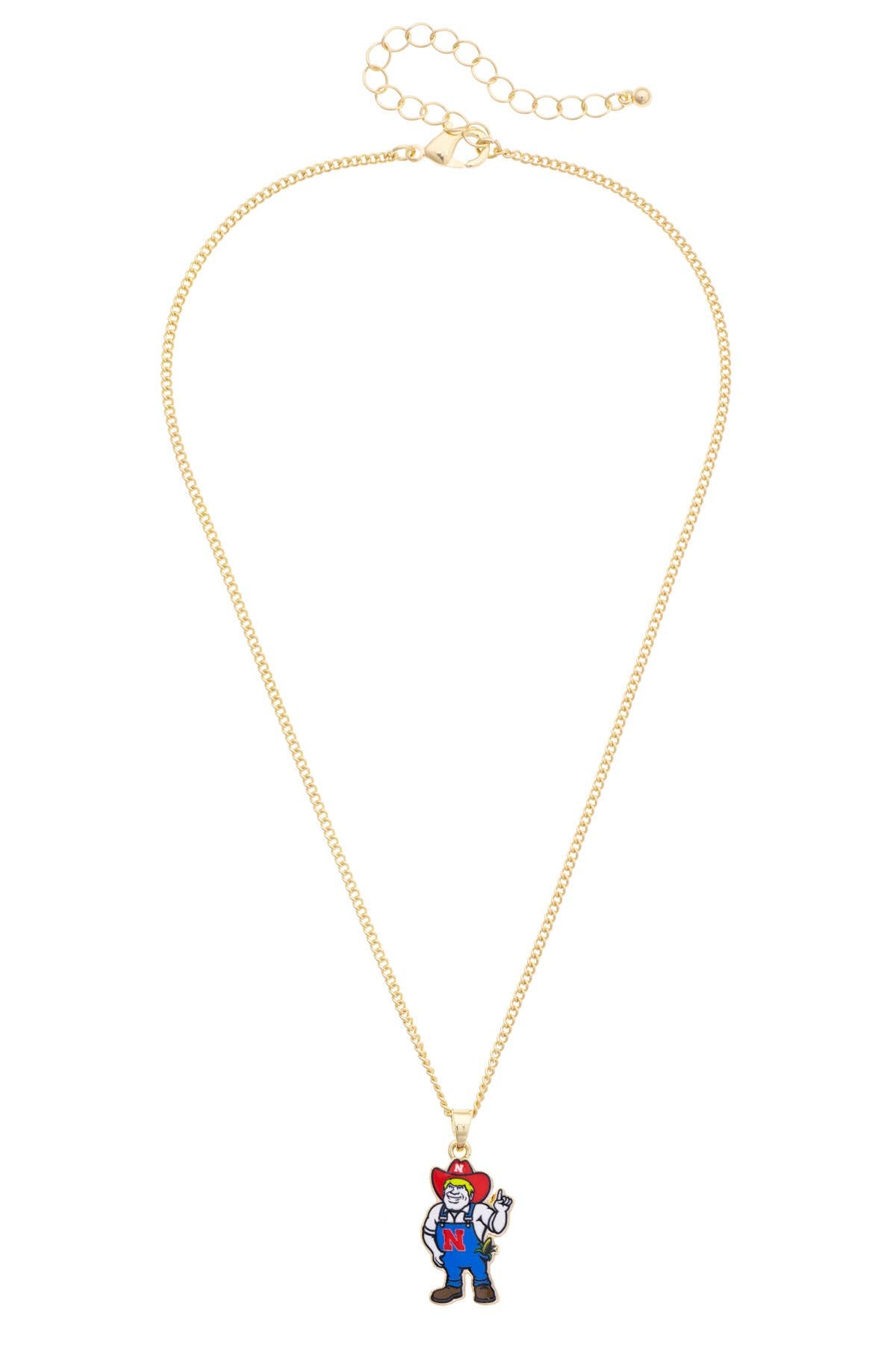 Canvas Style - Nebraska Huskers Enamel Icon Necklace