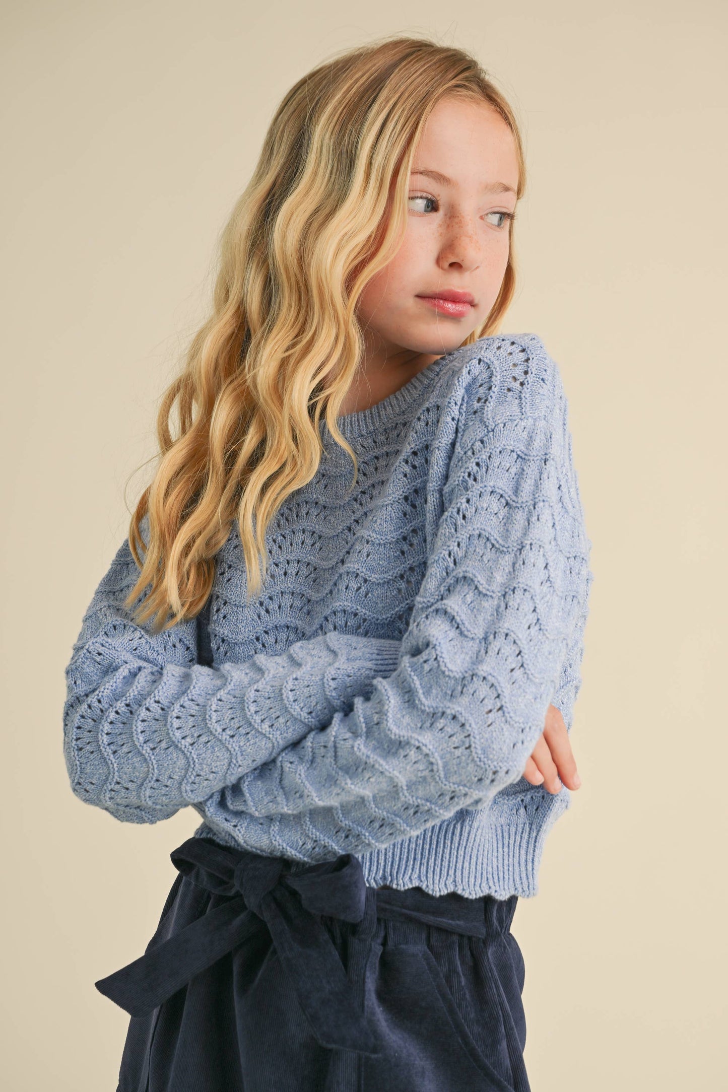 Girls Knitwear Pullover