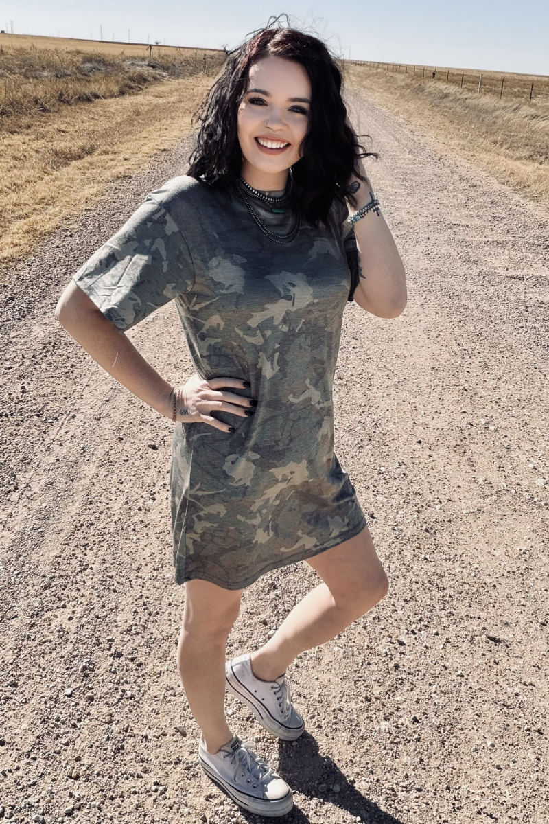 Sterling Kreek - Camo Kreek T-Shirt Dress