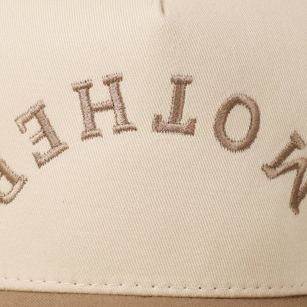 Fashion City - MOTHER Upside Down Lettering Embroidery Cap