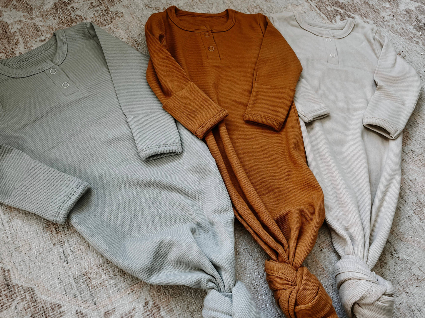 Boho + Babe - Knotted Baby Gown
