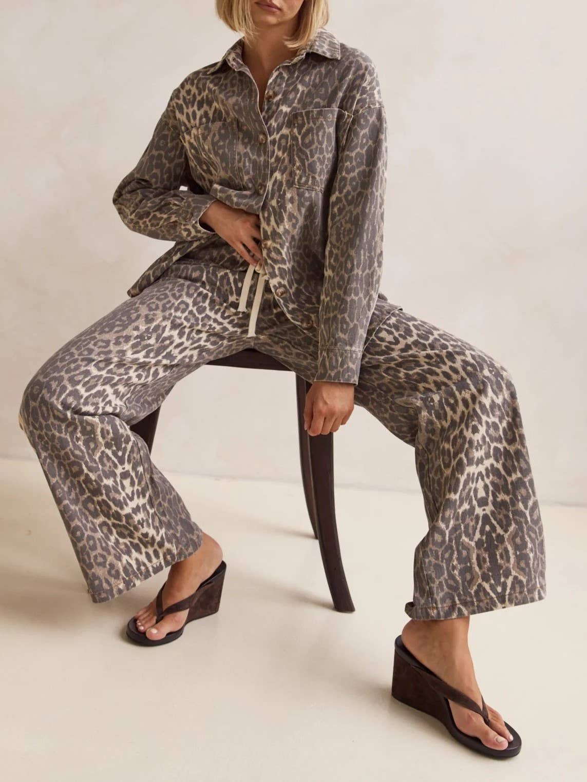 Rosa Effortless &  Chic Leopard Pant