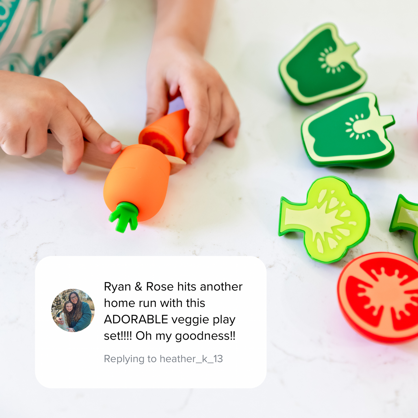 Ryan & Rose - Chop & Play | Veggies