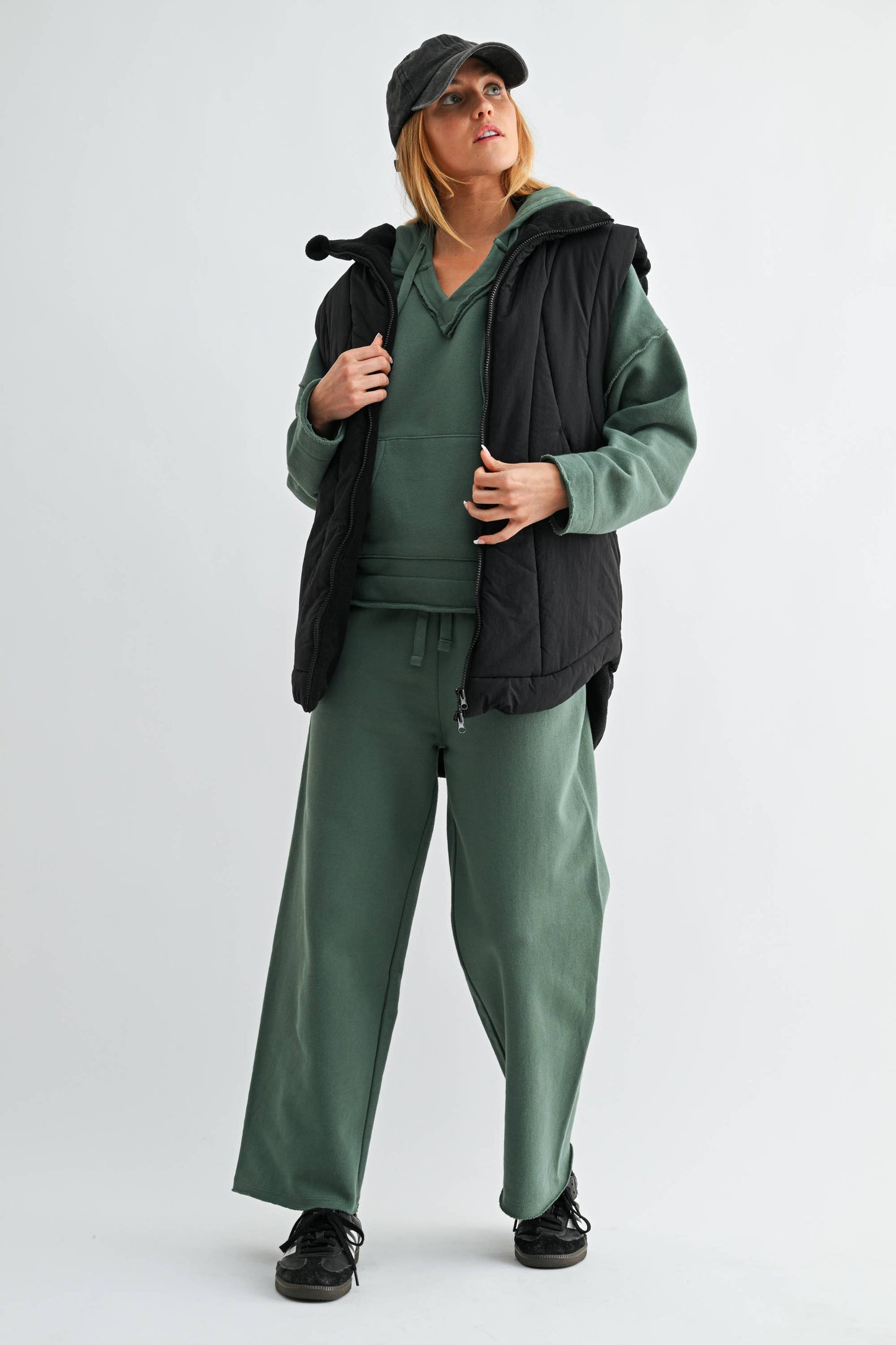 Mono B - Summit Curve Longline Puffer Vest