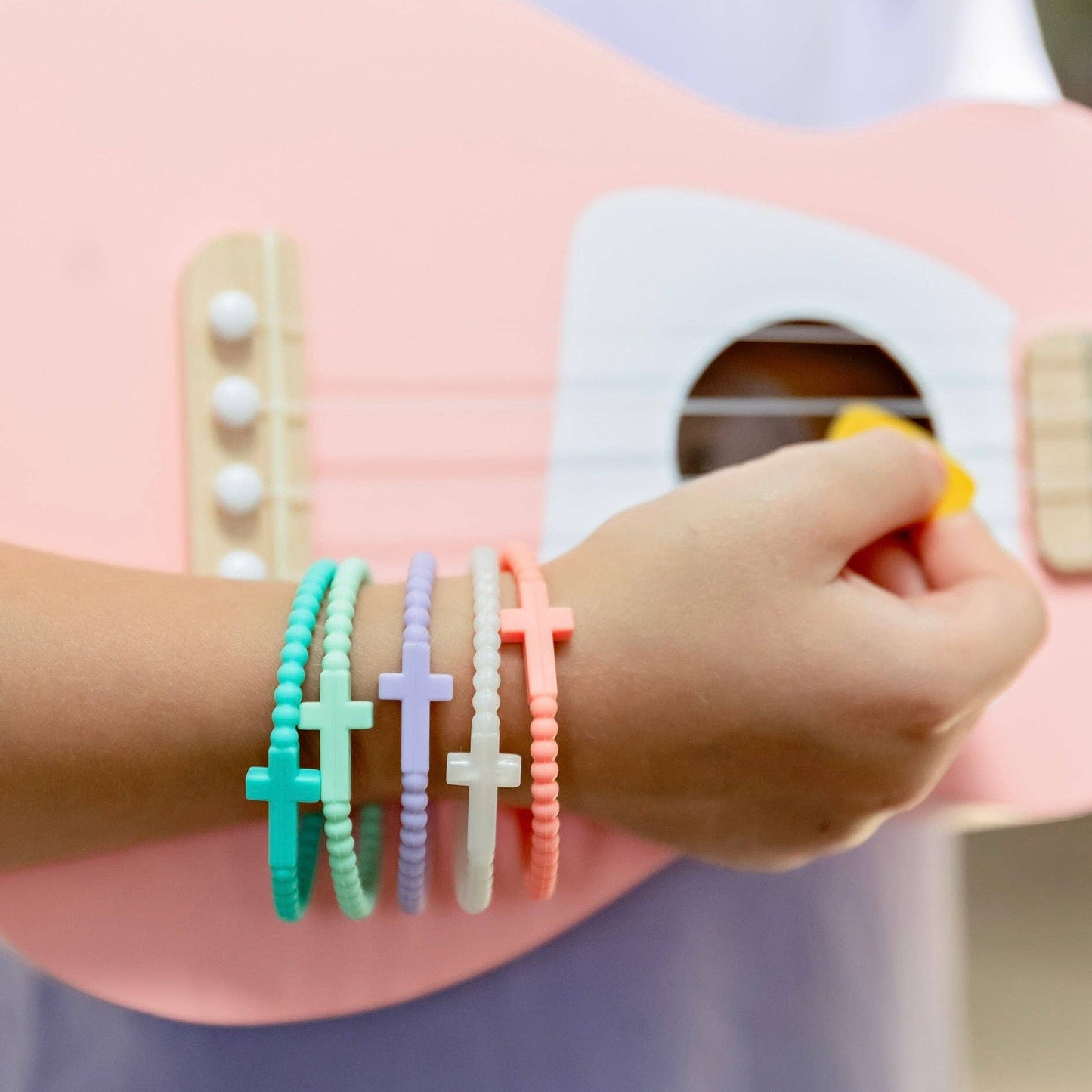 Ryan & Rose - Jesus Bracelets (silicone cross bracelets)