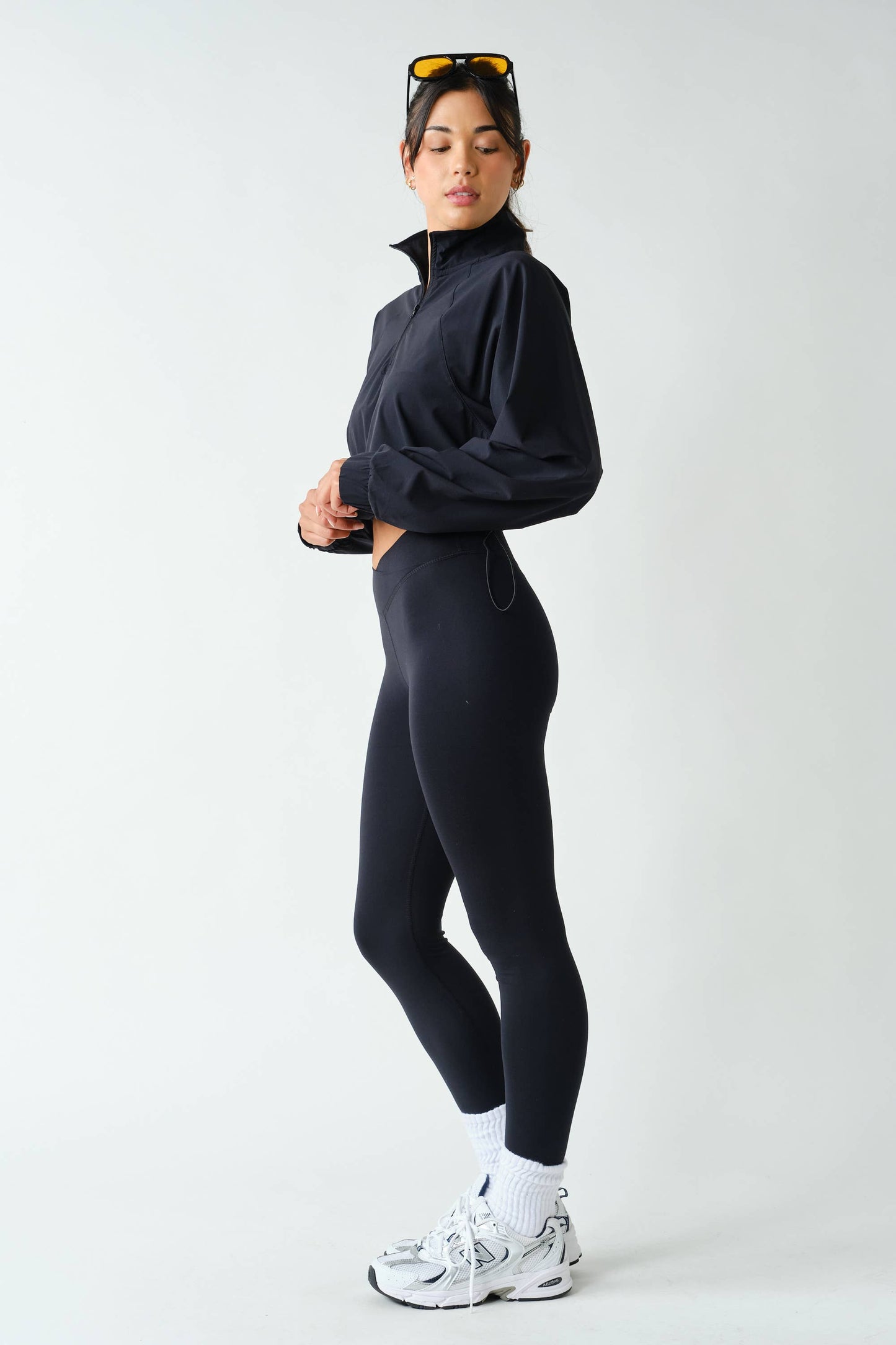 Mono B - Sculpt Half Zip Pullover