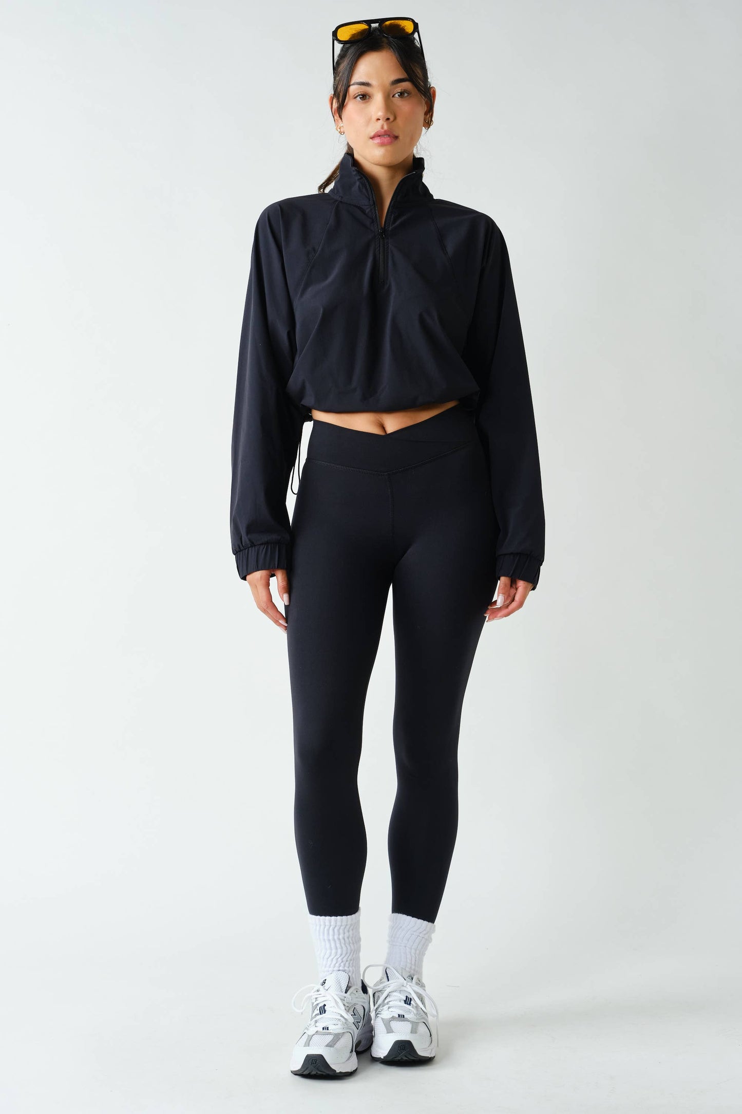 Mono B - Sculpt Half Zip Pullover