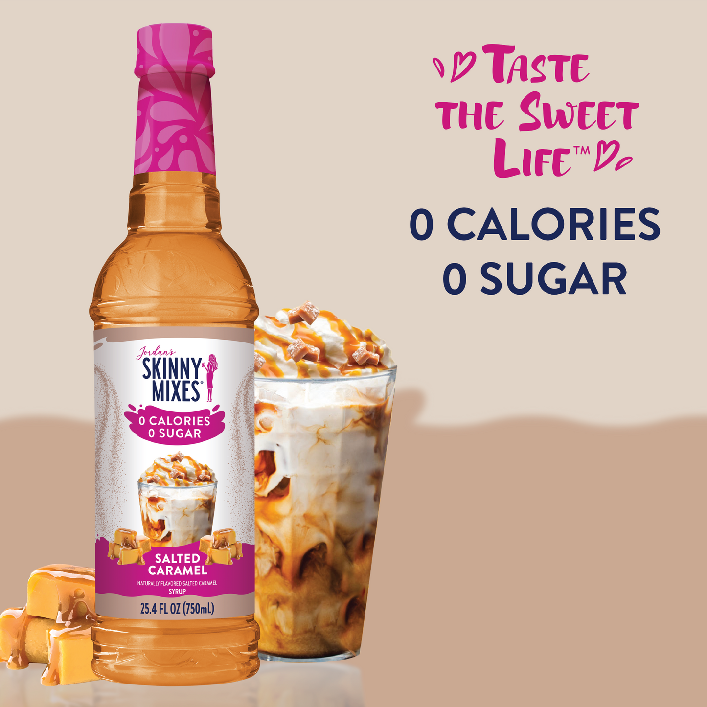 Jordan's Salted Caramel Syrup
