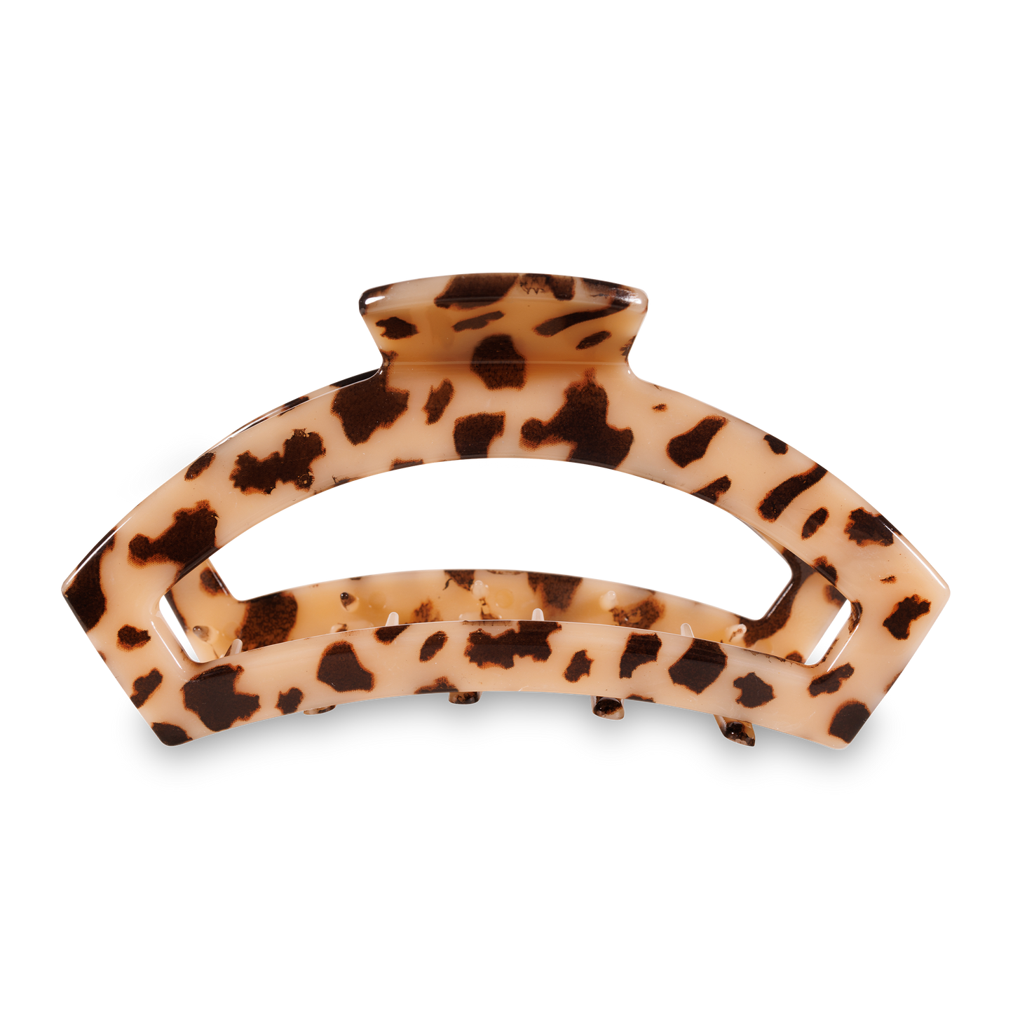 TELETIES Open Clip Large |Blonde Tortoise