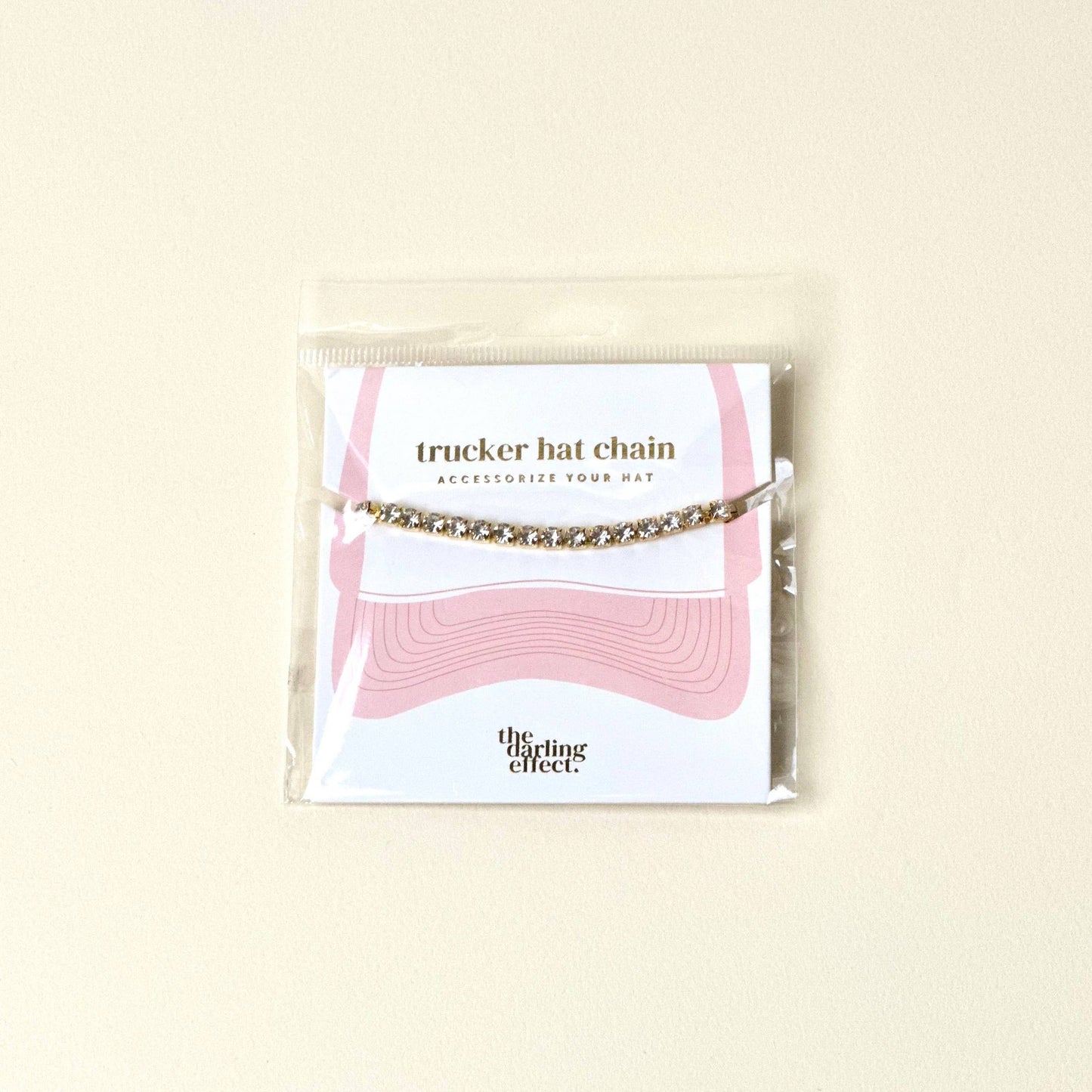 Trucker Hat Chain-Crystal Gem