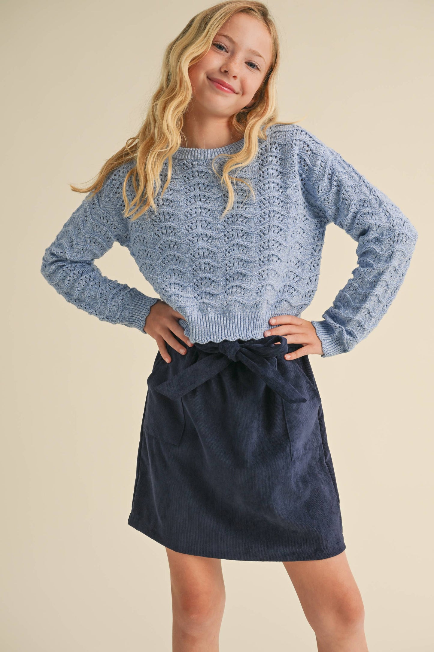 Girls Knitwear Pullover