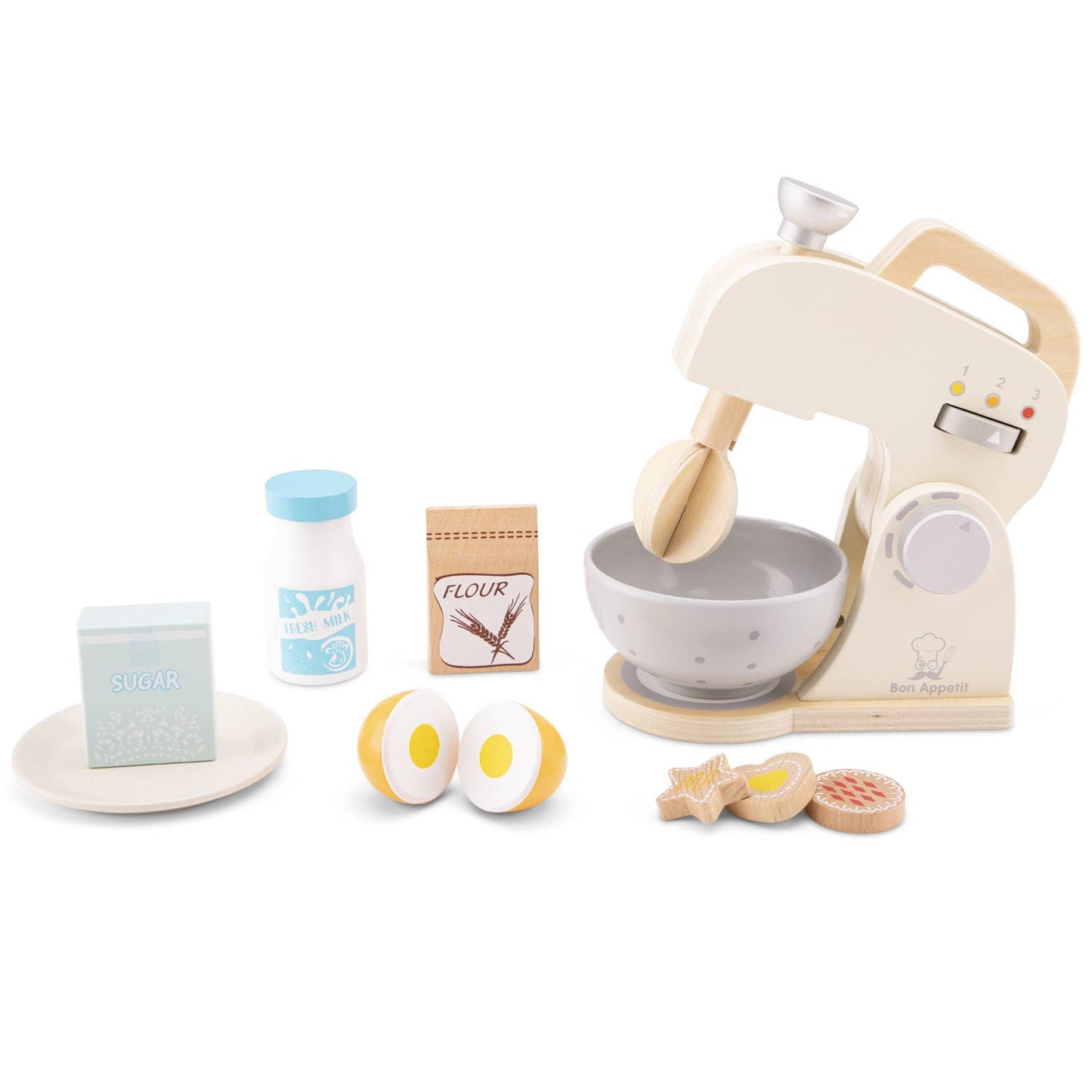 New Classic Toys-White Mixer Set