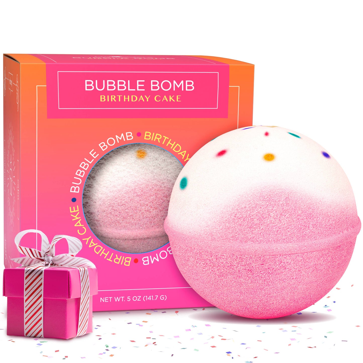 Two Sisters Spa - Birthday Cake Bath Bomb for Kids