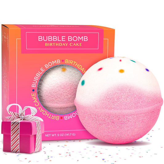 Two Sisters Spa - Birthday Cake Bath Bomb for Kids