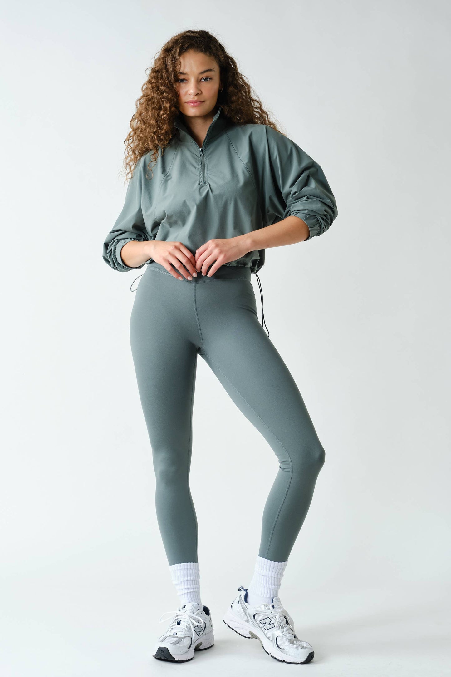 Mono B - Sculpt Half Zip Pullover