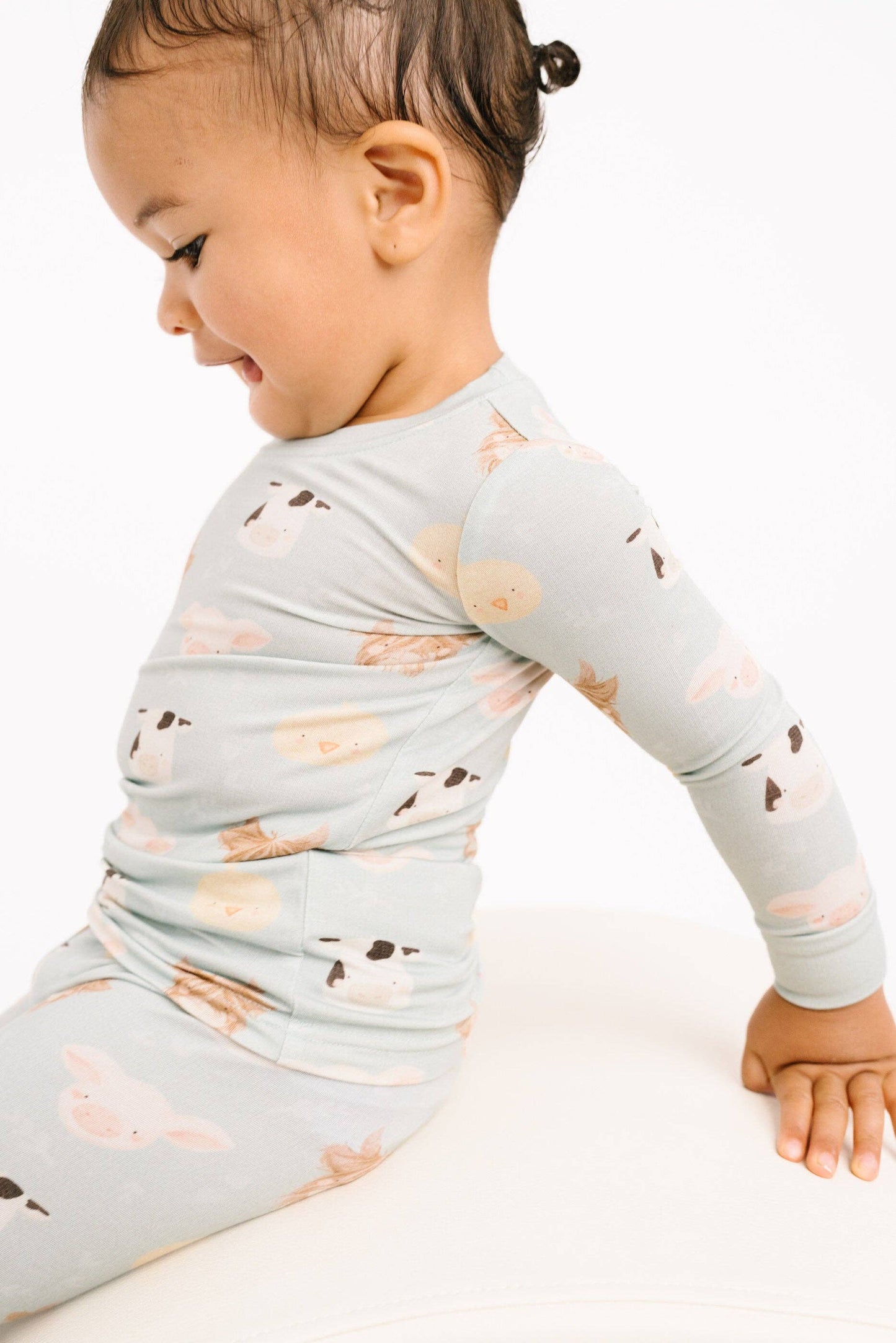 Little One Shop - Happy Farm Bamboo Set