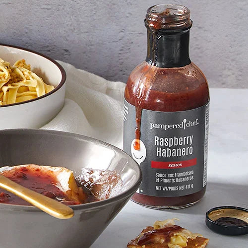 Pampered Chef Raspberry Habanero Sauce