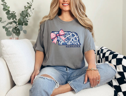 Nebraska Coquette Graphic Tee