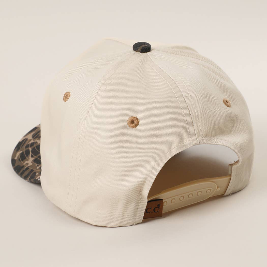 MADE IN AMERICA Leopard Brim Hat
