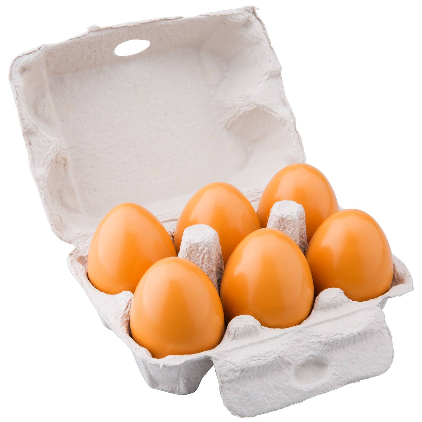 New Classic Toys-6 Piece Wooden Eggs