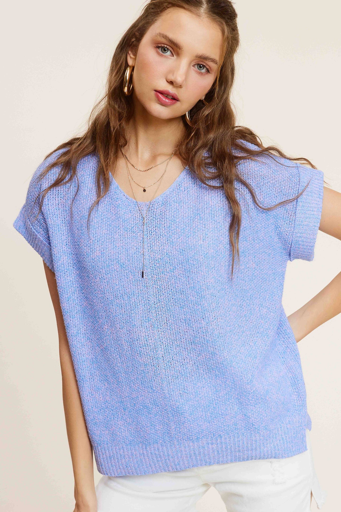 Loose Fit Lightweight Pullover Sweater