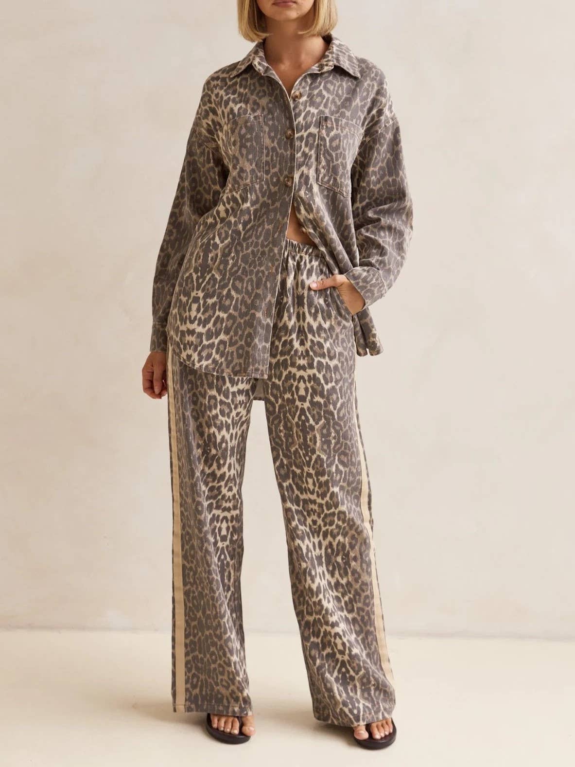 Rosa Effortless &  Chic Leopard Pant
