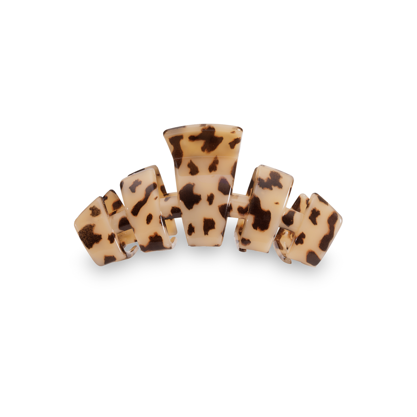 TELETIES Classic Clip Large Blonde Tortoise