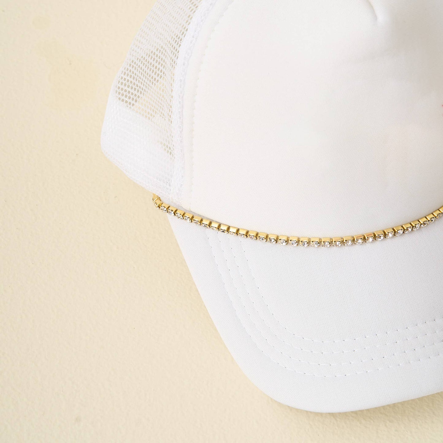 Trucker Hat Chain-Crystal Gem