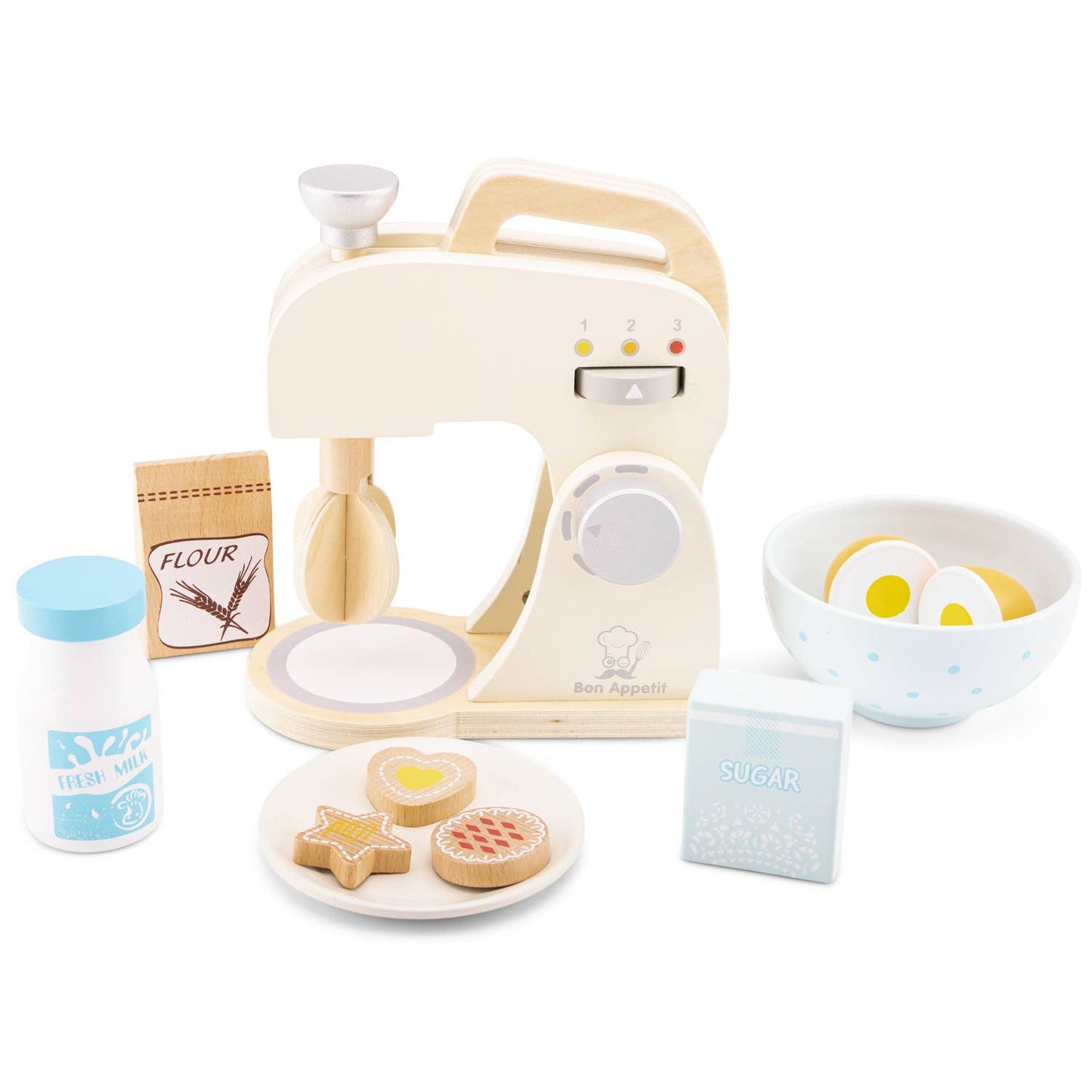 New Classic Toys-White Mixer Set