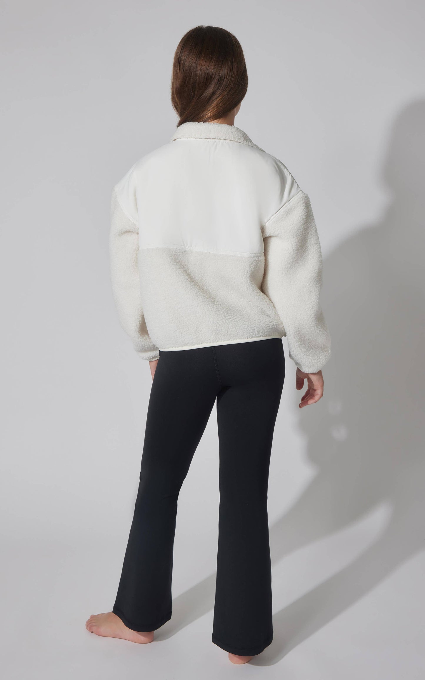Tween Sherpa Jacket, Tee, and Pant Set