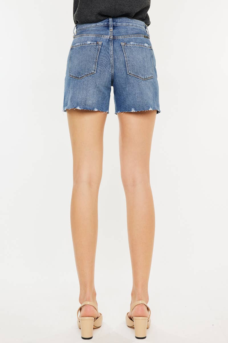 KanCan High Rise Denim Shorts
