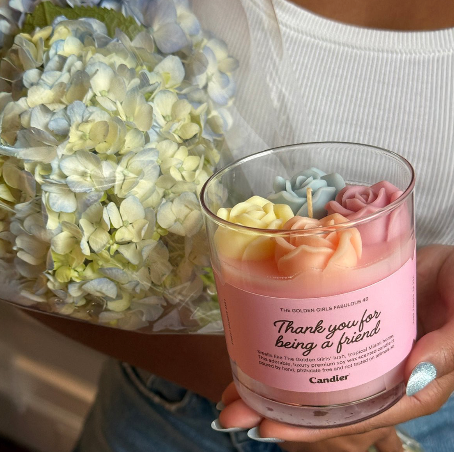 Candier - FLOWER CANDLE