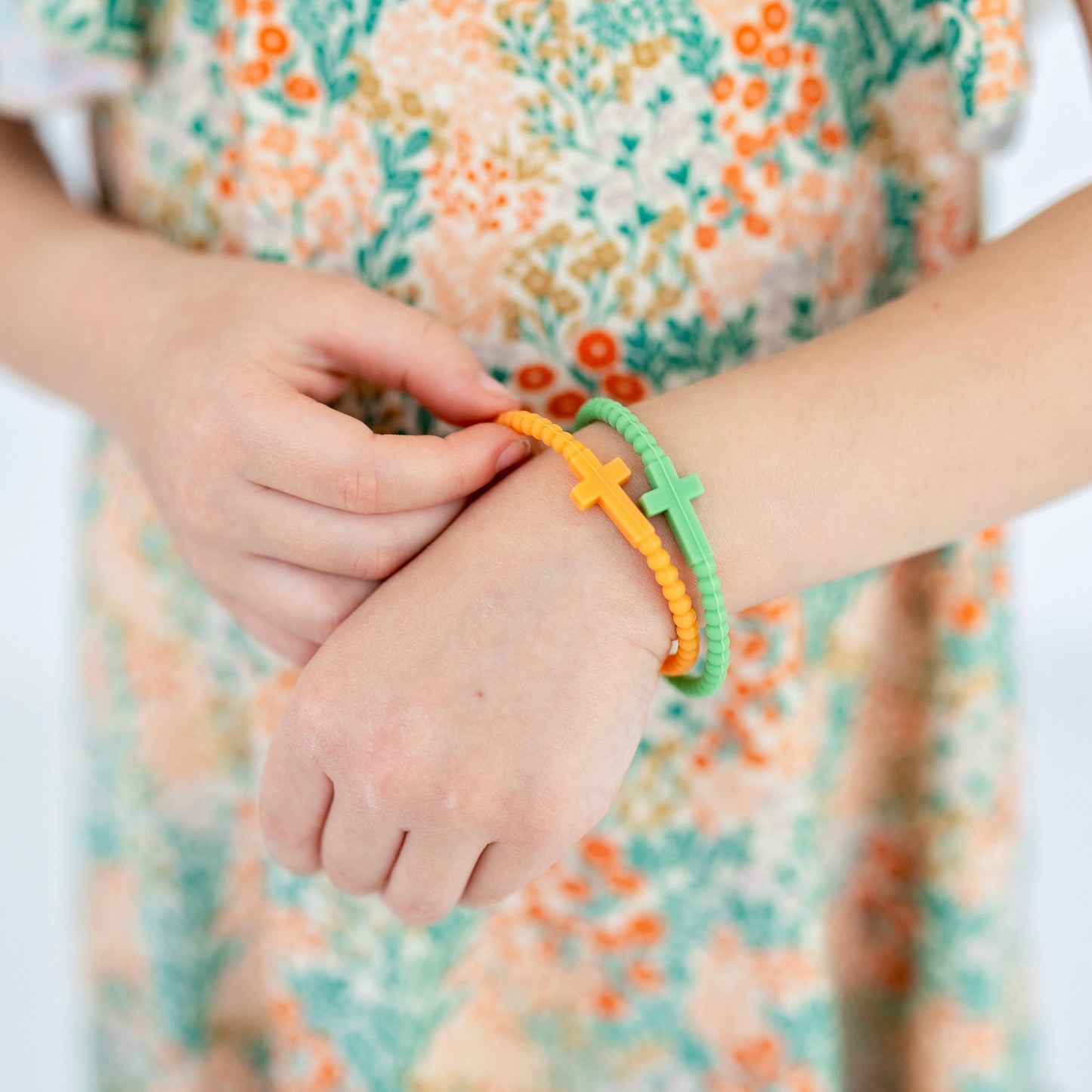 Ryan & Rose - Jesus Bracelets (silicone cross bracelets)
