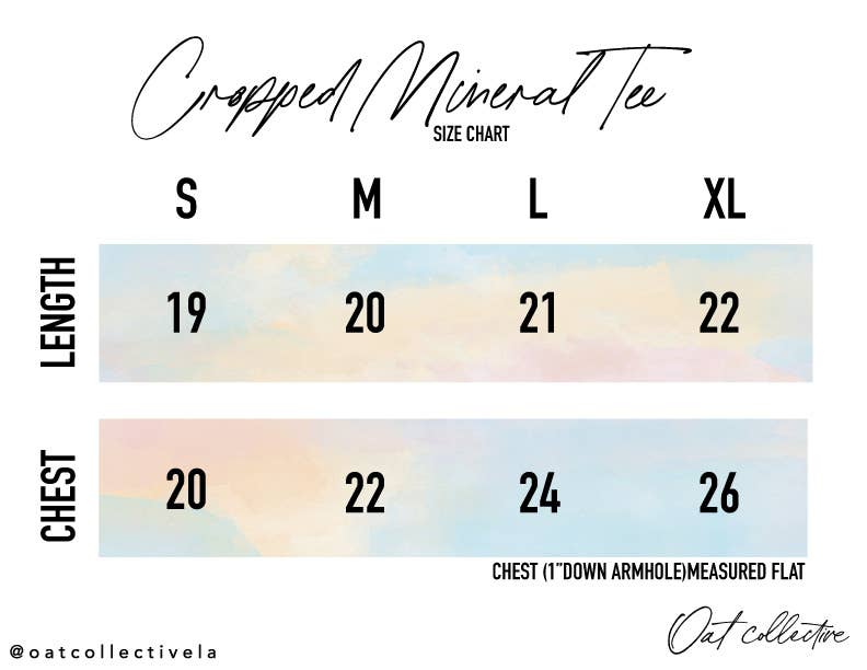 Oat Collective Cropped Mineral Top