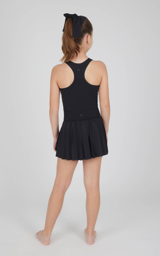 Racerback Tank, Skort,  Bow Set
