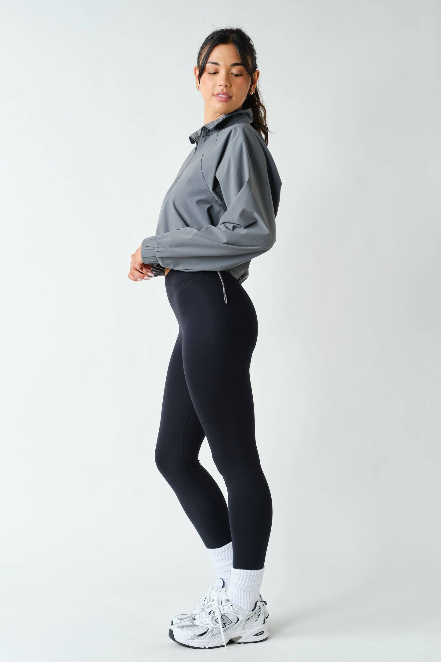 Mono B - Sculpt Half Zip Pullover