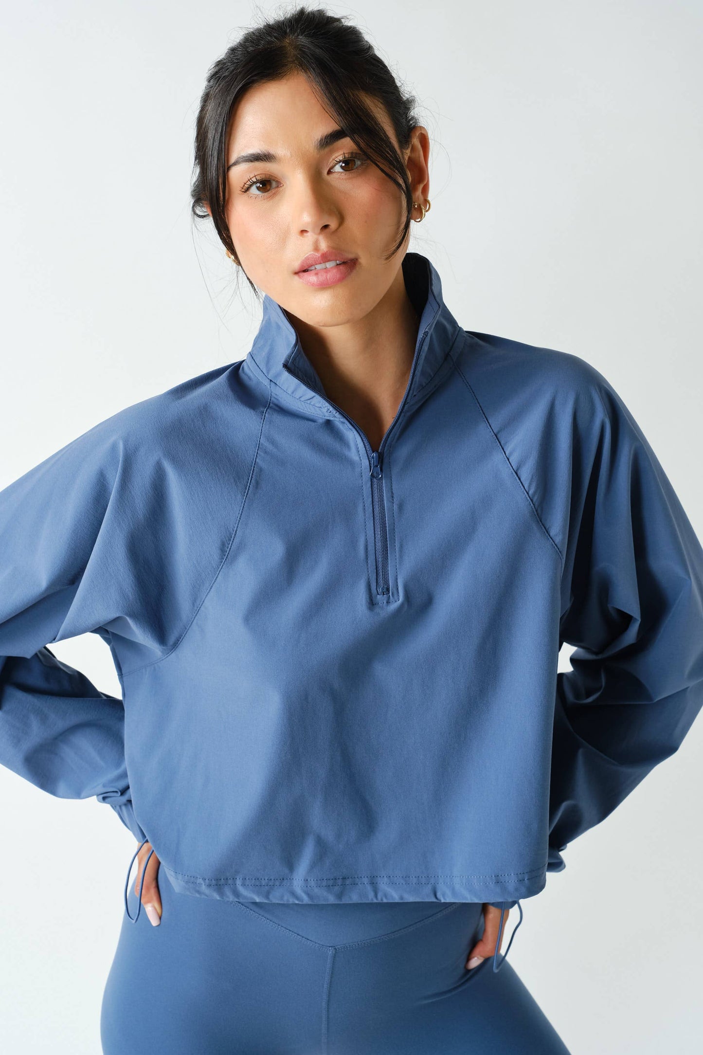 Mono B - Sculpt Half Zip Pullover