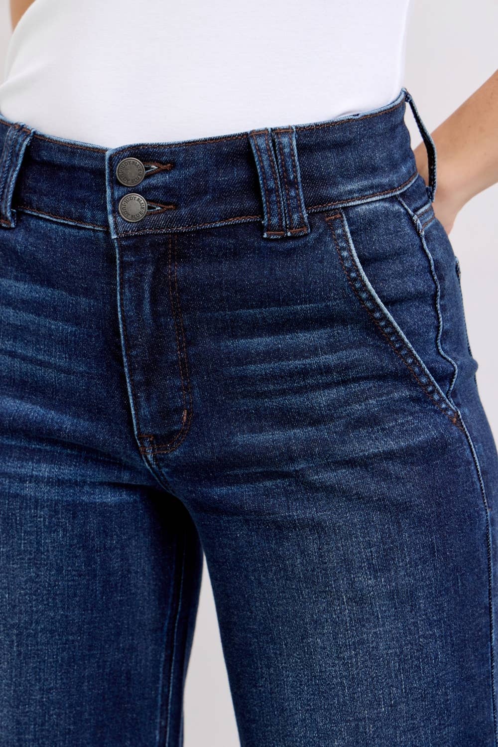 Judy Blue High Waisted Wide Leg