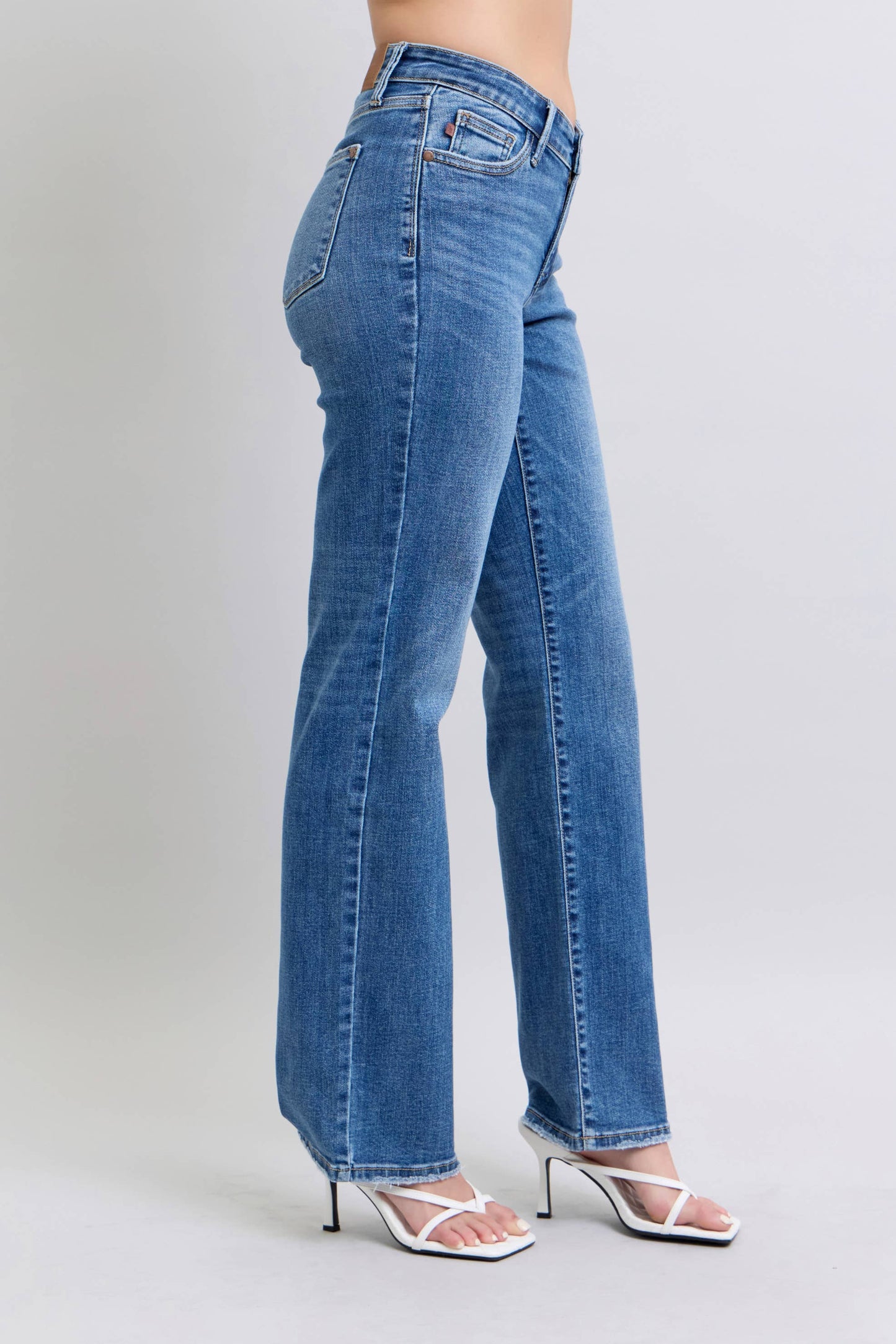 Judy Blue High Vintage Wash Straight Fit